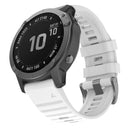TEGAL - Silicone Sport Band Strap For Garmin Fenix 5x/5x Plus/6x White -