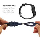 TEGAL - Silicone Sport Band Strap For Garmin Forerunner 35 Midnight Blue -