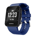 TEGAL - Silicone Sport Band Strap For Garmin Forerunner 35 Midnight Blue -