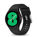 TEGAL - Silicone Sport Band Strap For Samsung Galaxy Watch 5 / 5 Pro / 4 / 4 Classic Black -