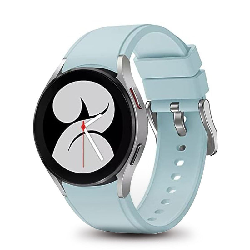 TEGAL - Silicone Sport Band Strap For Samsung Galaxy Watch 5 / 5 Pro / 4 / 4 Classic Light Blue -