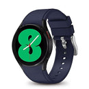 TEGAL - Silicone Sport Band Strap For Samsung Galaxy Watch 5 / 5 Pro / 4 / 4 Classic Midnight Blue -