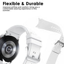 TEGAL - Silicone Sport Band Strap For Samsung Galaxy Watch 5 / 5 Pro / 4 / 4 Classic Red -