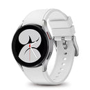 TEGAL - Silicone Sport Band Strap For Samsung Galaxy Watch 5 / 5 Pro / 4 / 4 Classic White -