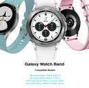 TEGAL - Silicone Sport Band Strap For Samsung Galaxy Watch 5 / 5 Pro / 4 / 4 Classic Wine Red -