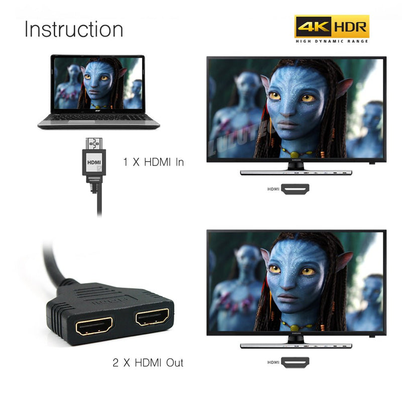TEGAL - TEGAL 1 in 2 out HDMI Converter -