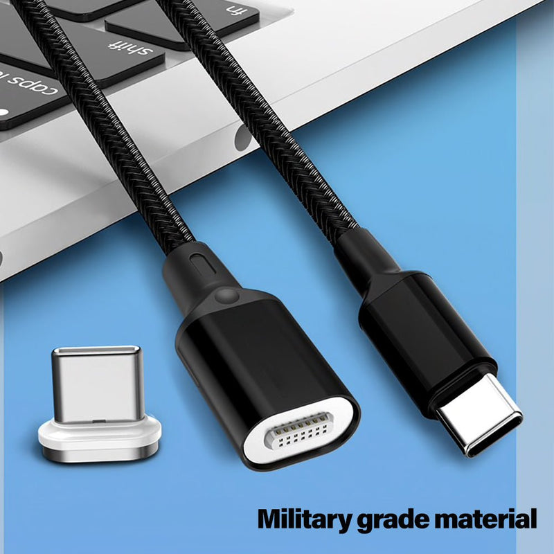 TEGAL - TEGAL 100W Magnetic USB-C to USB-C Cable - 1 Pack
