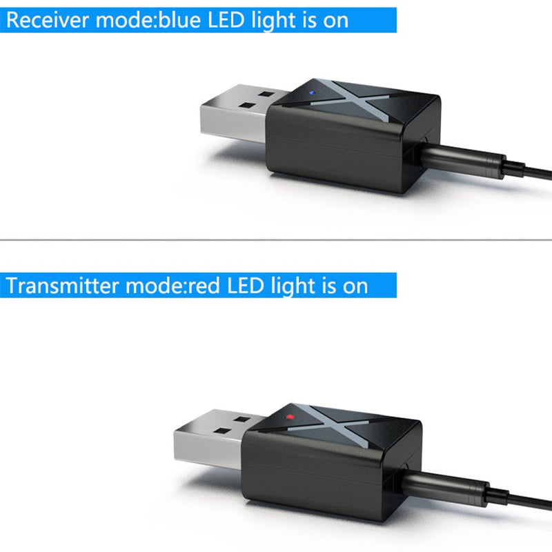TEGAL - TEGAL 2 in 1 USB Powered Bluetooth 5.0 Transmitter -