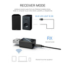 TEGAL - TEGAL 2 in 1 USB Powered Bluetooth 5.0 Transmitter -