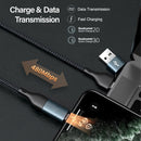 TEGAL - TEGAL 4 in 1 USB/USB C to Lightning/USB C Cable - 1m