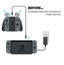 TEGAL - TEGAL 4 Port Joy-Con Charging Station for Nintendo Switch -