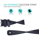 TEGAL - TEGAL Breathable Watch Strap for Garmin Vivoactive - Black