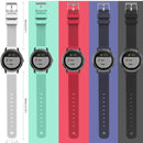 TEGAL - TEGAL Breathable Watch Strap for Garmin Vivoactive - Black