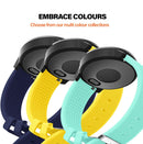 TEGAL - TEGAL Breathable Watch Strap for Garmin Vivoactive - Black