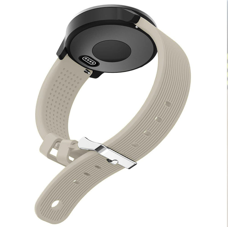 TEGAL - TEGAL Breathable Watch Strap for Garmin Vivoactive - Vintage White