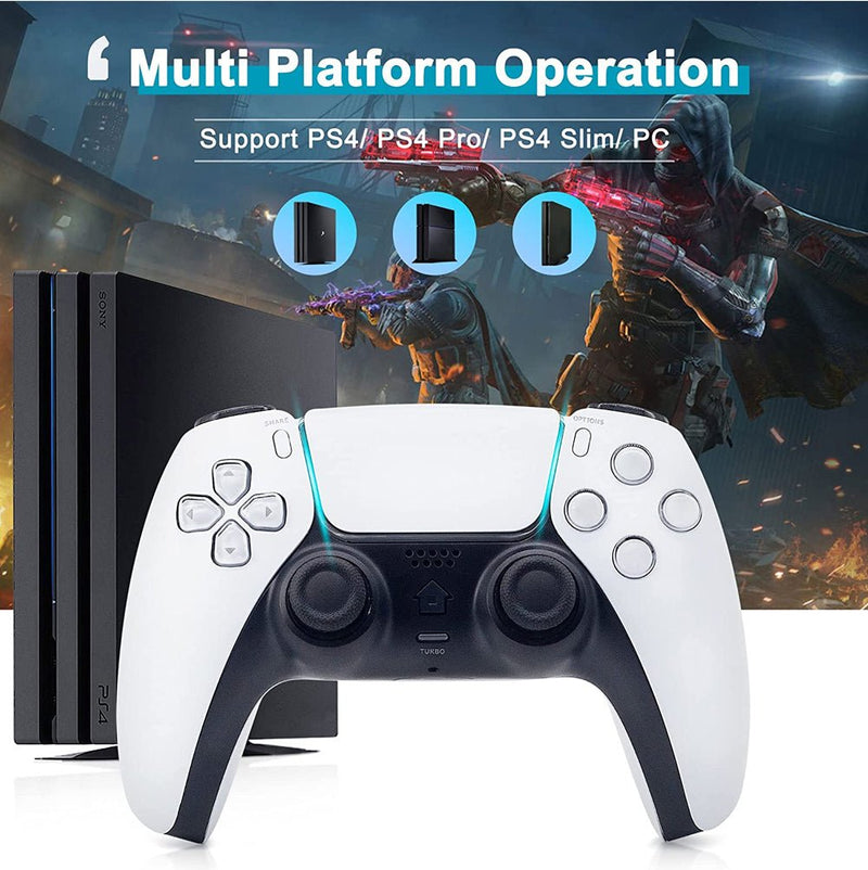 TEGAL - TEGAL Dualshock Bluetooth Game Controller for PS4 and Windows -