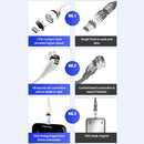 TEGAL - TEGAL E540 3A Magnetic Fast Charging Data Cable - 3 in 1