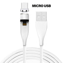 TEGAL - TEGAL E540 3A Magnetic Fast Charging Data Cable - Micro USB