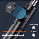 TEGAL - TEGAL Extendable Monopod Selfie Stick with Bluetooth Wireless Remote Shutter - Black