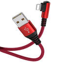 TEGAL - TEGAL Fast Charging Sideway Braided Lightning Cable - 1.2m