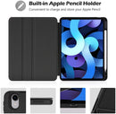 TEGAL - TEGAL iPad Air 5th Gen 2022 10.9 inch Case with Apple Pen Case -