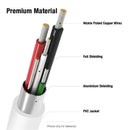 TEGAL - TEGAL iPhone Lightning Charging Cable 2m - x1