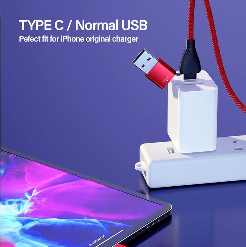 TEGAL - TEGAL Lightning Magnetic Head for USB & Type C 6 in 1 Magnetic Cable -