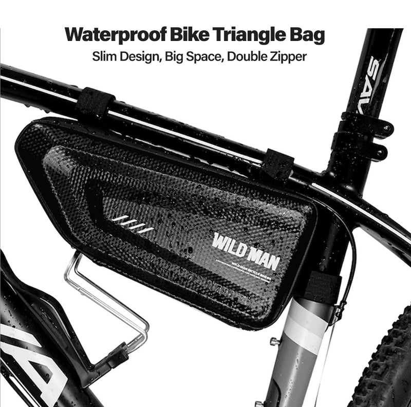 TEGAL - TEGAL MTB Waterproof Triangle Frame Bag 1.5L Bike Storage -