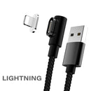 TEGAL - TEGAL Sideway Magnetic 3A Fast Charging Data Cable - iOS