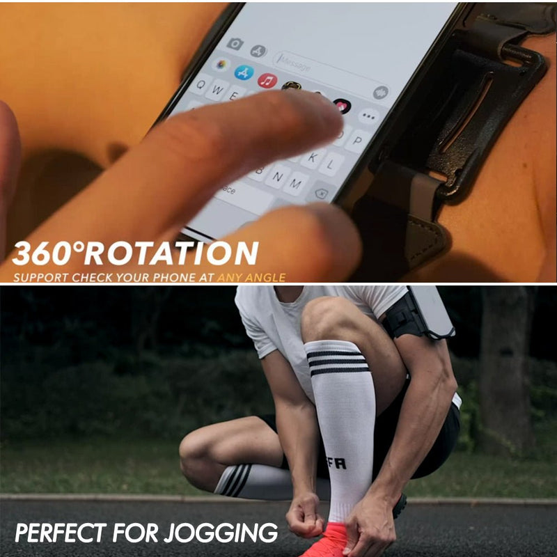 TEGAL - TEGAL Slim Running & Jogging Phone Armband & Waist Bag - Phone Armband