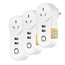TEGAL - TEGAL Smart Wifi Plug Power Socket 16A - A2 Dual USB