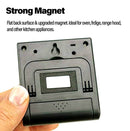 TEGAL - TEGAL Stainless Steel Magnetic Kitchen LCD Digital Timer -