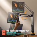 TEGAL - TEGAL TabFlex Pro Tablet Stand iPad Holder - Silver