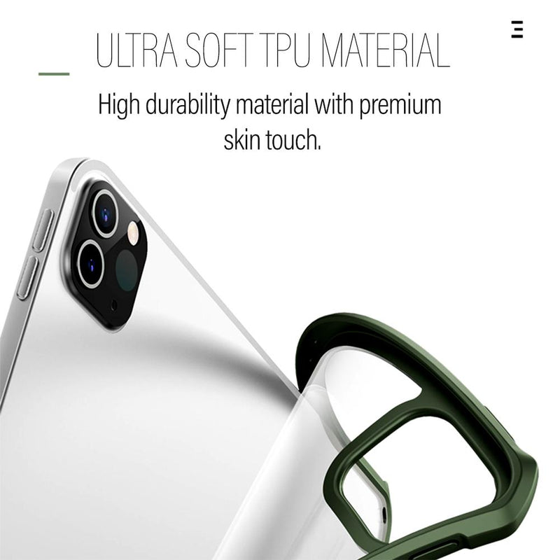 TEGAL - TEGAL Ultra Slim Case Tablet Cover for iPad Pro 2020 12.9 inch Dark Blue -