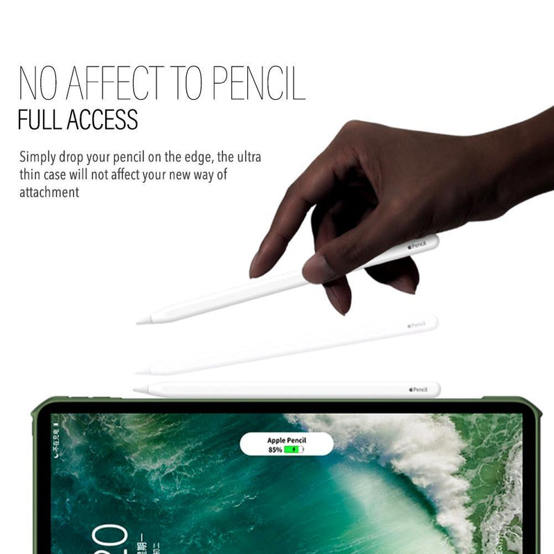 TEGAL - TEGAL Ultra Slim Case Tablet Cover for iPad Pro 2021 12.9 inch Dark Blue -