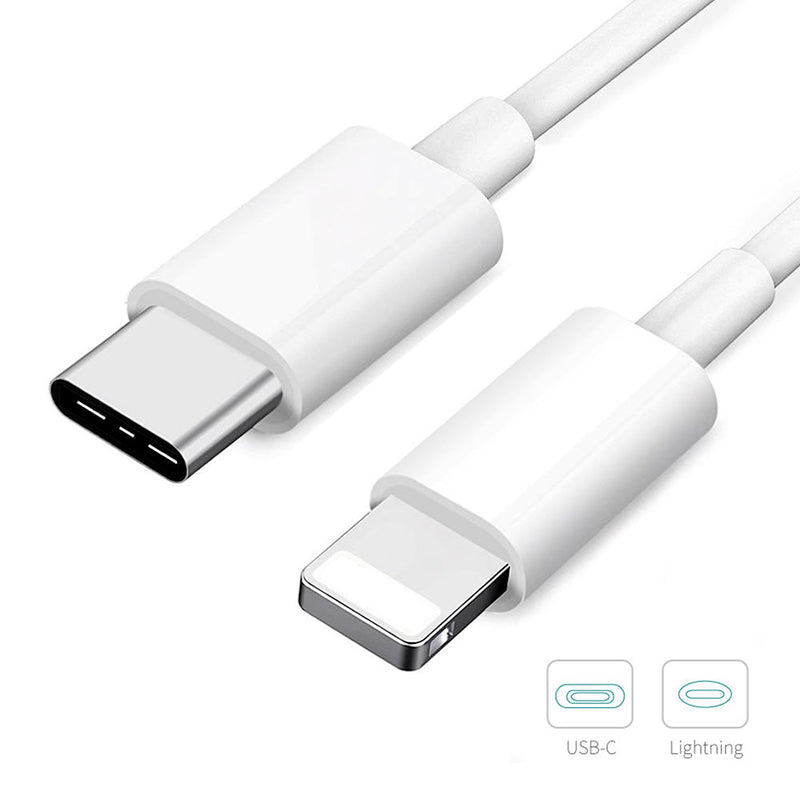 TEGAL - TEGAL USB-C to Lightning Cable 1m White - x1