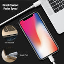 TEGAL - TEGAL USB-C to Lightning Cable 1m White - x2