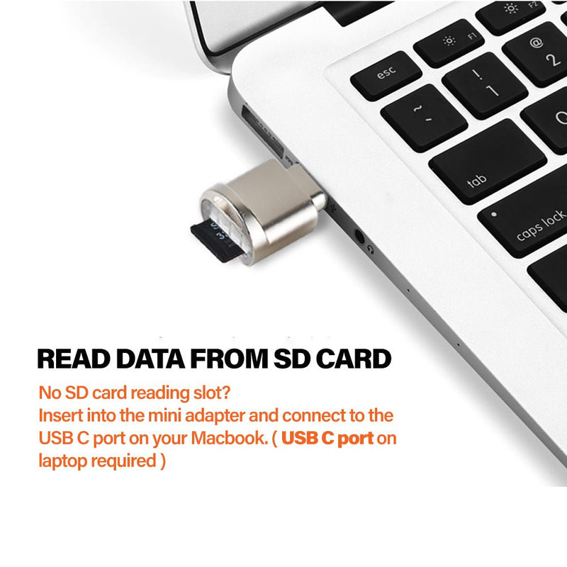 TEGAL - TEGAL USB C to Micro SD Card Reader -