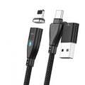 TEGAL - TEGAL USB & Type C 6 in 1 Dual Magnetic Fast Charging Cable - iOS