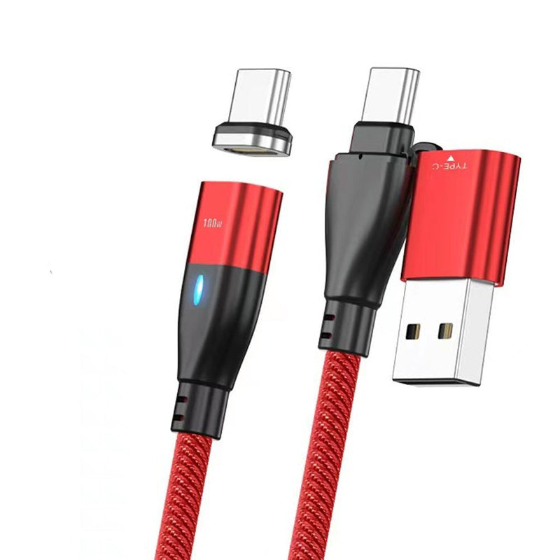 TEGAL - TEGAL USB & Type C 6 in 1 Dual Magnetic Fast Charging Cable - USB C