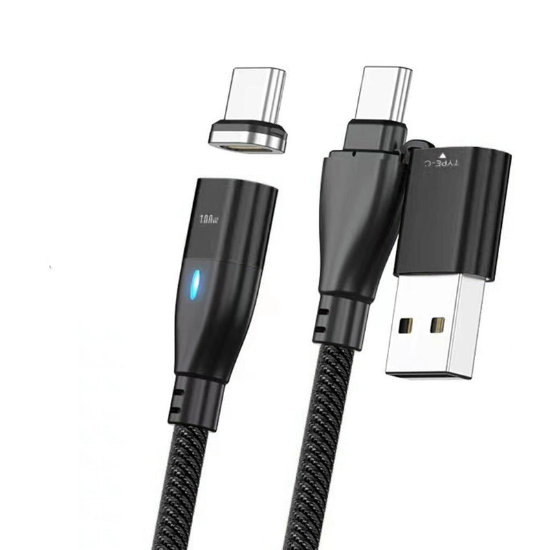 TEGAL - TEGAL USB & Type C 6 in 1 Dual Magnetic Fast Charging Cable - USB C
