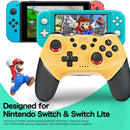 TEGAL - TEGAL Wireless Dual Motor Nintendo Switch Pro Controller - Red/Blue Stripe