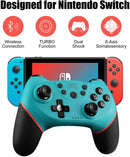 TEGAL - TEGAL Wireless Nintendo Switch Pro Dual Motor Controller Blue -