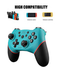 TEGAL - TEGAL Wireless Nintendo Switch Pro Dual Motor Controller Blue -