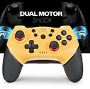 TEGAL - TEGAL Wireless Nintendo Switch Pro Dual Motor Controller Yellow -