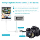 TEGAL - USB Camera Adapter, USB Female OTG Data Sync Cable -