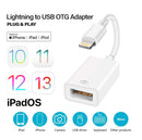 TEGAL - USB Camera Adapter, USB Female OTG Data Sync Cable -