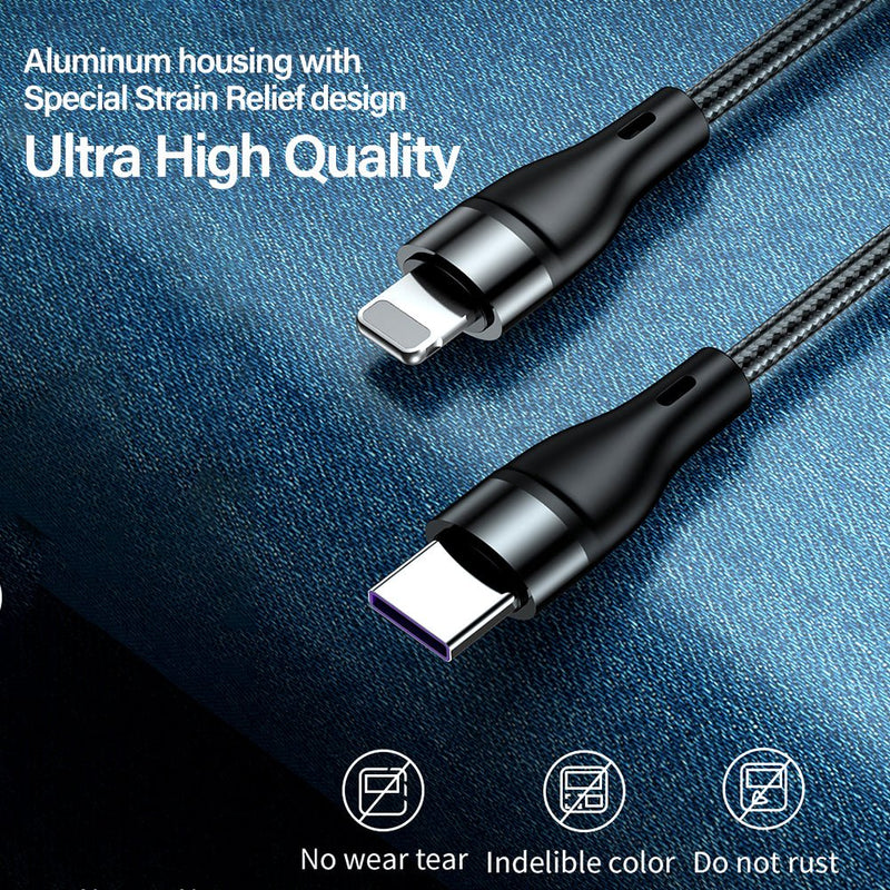 TEGAL - USB Type-C To Lightning PD 20W Fast Charging Cable - 1m