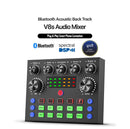 TEGAL - V8s Audio Mixer Live Streaming Podcasting Sound Card - Sound Card Only