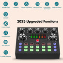 TEGAL - V8s Audio Mixer Live Streaming Podcasting Sound Card - Sound Card Only